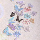 Poppy Crafts Hollow Cut Kraft Paper - Snowflakes Fall