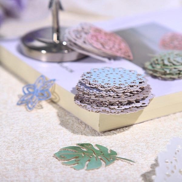 Poppy Crafts Hollow Cut Kraft Paper - Snowflakes Fall