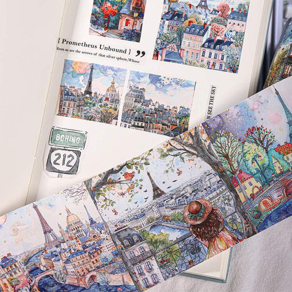 Poppy Crafts Journey of Healing Washi Tape - The Countryside of Paris