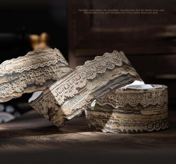 Poppy Crafts Lace Edge Washi Tape - Old Memories Resurfaced