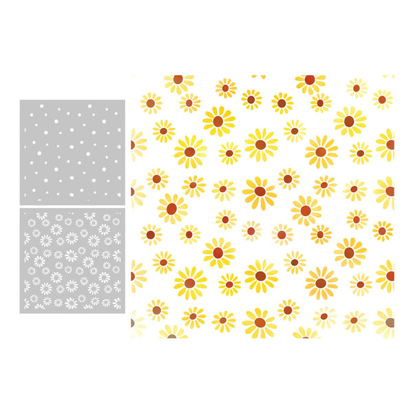 Poppy Crafts Layering Stencil Kit