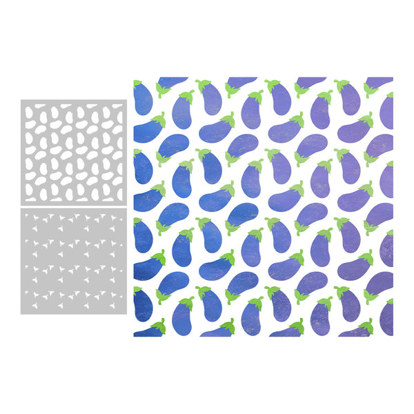 Poppy Crafts Layering Stencil Kit