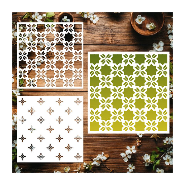 Poppy Crafts Layering Stencil Kit