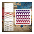 Poppy Crafts Layering Stencil Kit