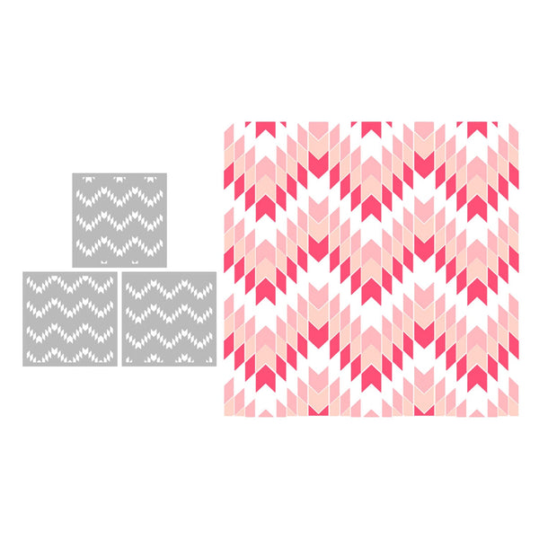 Poppy Crafts Layering Stencil Kit