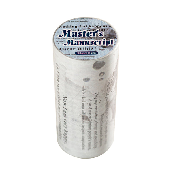 Poppy Crafts Master’s Manuscript Washi Tape Roll - How Iron Is Made