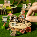 Poppy Crafts Palm Fairytale Town Mini Stickers + Tin - Little Red Riding: Berry Town