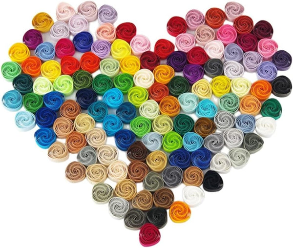Poppy Crafts Quilling Paper 5mm,Single Colour 120pack - Blue