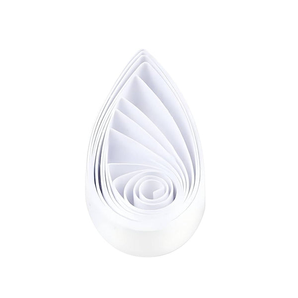 White paper towel roll on a white background