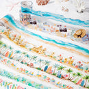 Poppy Crafts Seaside In Midsummer PET Sticker Roll 2/Pkg - Beach Party