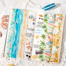 Poppy Crafts Seaside In Midsummer PET Sticker Roll 2/Pkg - Beach Party