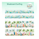 Poppy Crafts Seaside In Midsummer PET Sticker Roll 2/Pkg - Blueboard Surfing