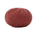 Poppy Crafts SoftSpun Wool Blend Yarn 50g  - Faded Maroon