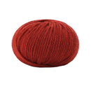 Poppy Crafts SoftSpun Wool Blend Yarn 50g  - Garnet Red