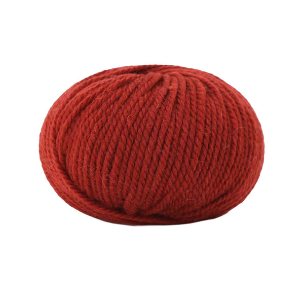 Poppy Crafts SoftSpun Wool Blend Yarn 50g  - Garnet Red