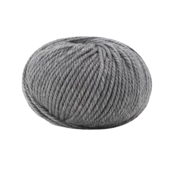 Poppy Crafts SoftSpun Wool Blend Yarn 50g  - Grey