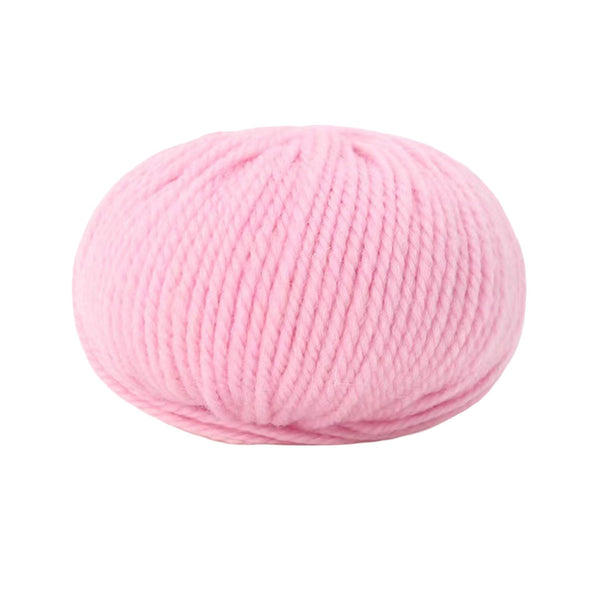 Poppy Crafts SoftSpun Wool Blend Yarn 50g - Powder Pink