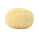 Poppy Crafts SoftSpun Wool Blend Yarn 50g - Powder Yellow