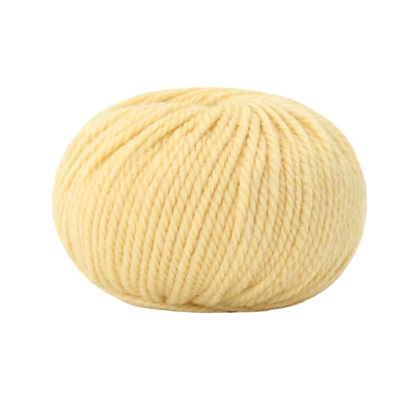 Poppy Crafts SoftSpun Wool Blend Yarn 50g - Powder Yellow