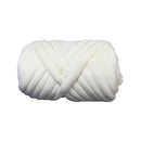 Poppy Crafts Super Chunky Hand Knitting Yarn 500g - Velvet - White