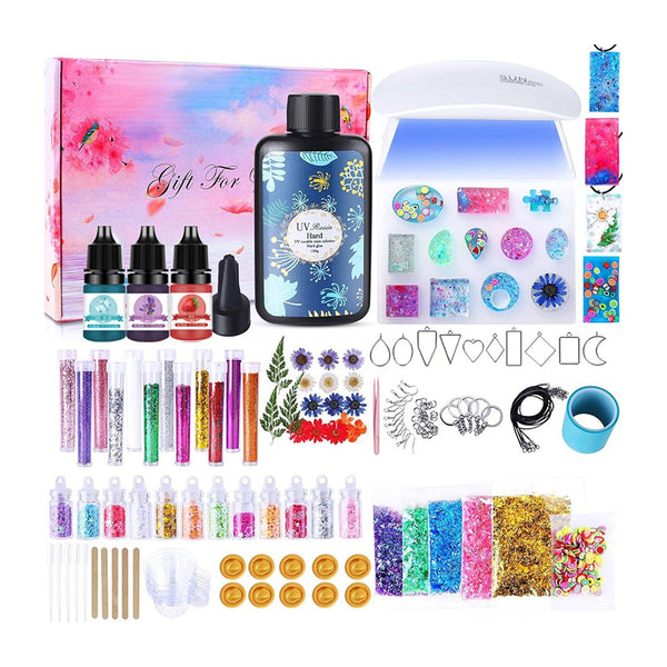 Poppy Crafts UV Resin Jewellery Gift Kit