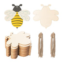 Poppy Crafts Wooden Ornaments Set - Buzzy Bee