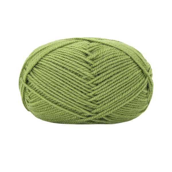 Poppy Crafts Wool Thread Mercerised Yarn 50g - Avocado