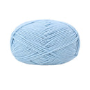 Poppy Crafts Wool Thread Mercerised Yarn 50g - Baby Blue
