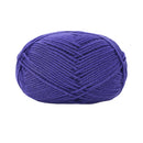 Poppy Crafts Wool Thread Mercerised Yarn 50g - Berry