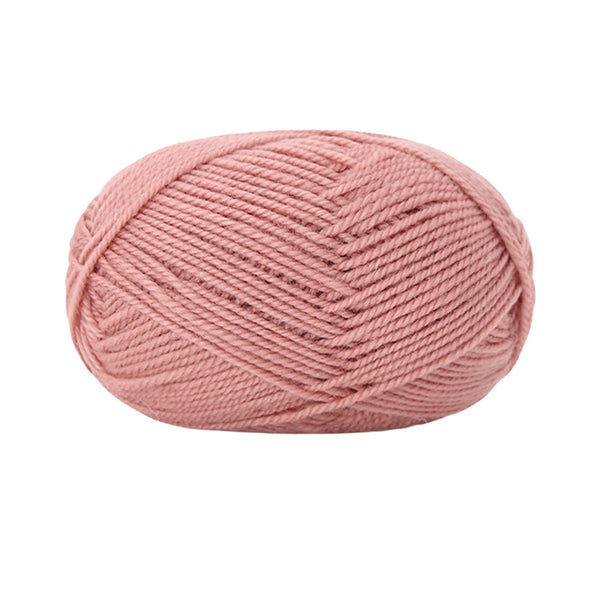 Poppy Crafts Wool Thread Mercerised Yarn 50g - Coral