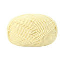 Poppy Crafts Wool Thread Mercerised Yarn 50g - Cream
