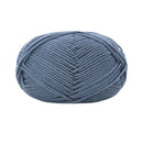 Poppy Crafts Wool Thread Mercerised Yarn 50g - StoneBlue