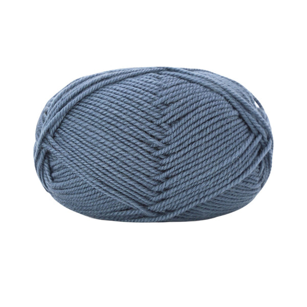 Poppy Crafts Wool Thread Mercerised Yarn 50g - StoneBlue