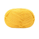 Poppy Crafts Wool Thread Mercerised Yarn 50g - Yellow