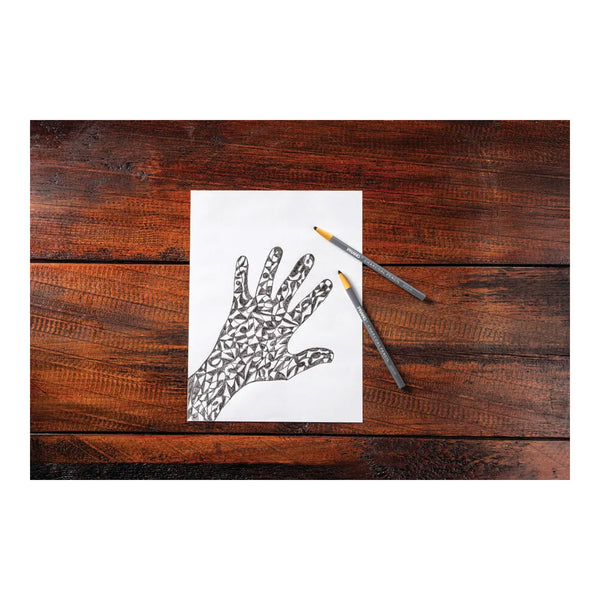Prang Charcoal Pencils 12/Pkg Hard