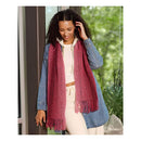 Premier Yarns Free Pattern -  Everyday Worsted Gradient Glitter  - Fade & Fringe Wrap