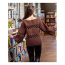 Premier Yarns Free Pattern - Serenity - Scholarly Lace Pullover