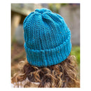 Premier Yarns Free Pattern -   Basix Worsted Marl  - Tweed Ribbed Beanie