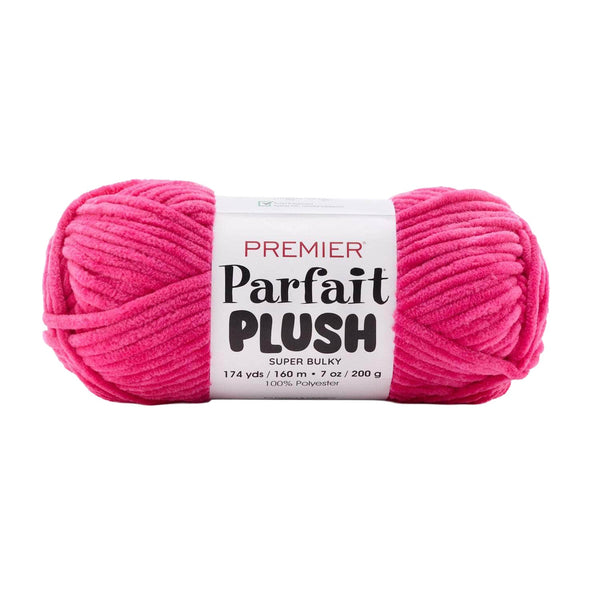 Premier Parfait Plush Yarn 200g - Hot Pink