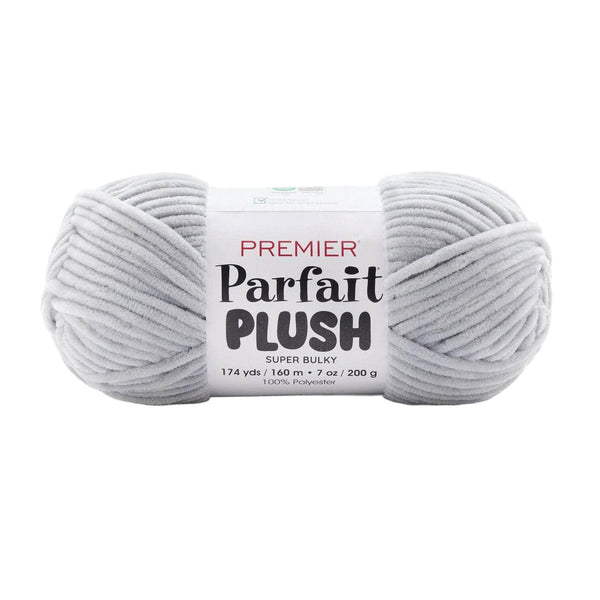 Premier Parfait Plush Yarn 200g - Pale Gray
