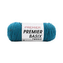 Premier Basix Worsted Marl Yarn 140g - Peacock Tweed