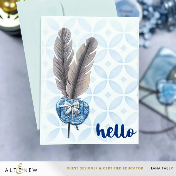 Altenew Gift Box Bow Wax Seal Stamp