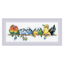RIOLIS Counted Cross Stitch Kit 15.7"x 5.9" - Parrots (14 Count)