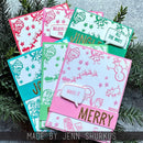 Tim Holtz Cling Stamps 7"X8.5" - Christmas Cartoons*