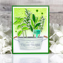 Pinkfresh Studio Clear Stamp Set 4"X6" Herb Garden