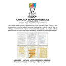 Ranger Dina Wakley MEdia Typed Quotes Chroma Transparencies