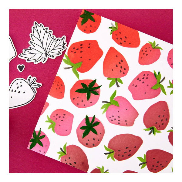 Simon Hurley create. Stencil 6"x 6" - Very Berry