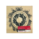 Recollections Wooden Stamp Set - Christmas Wreath