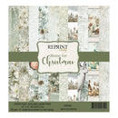 Pack of paper with Christmas-themed designs and 'Reprint Hobby' branding.
