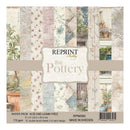 Pack of paper with 'Reprint the Pottery' branding and scenic designs.
